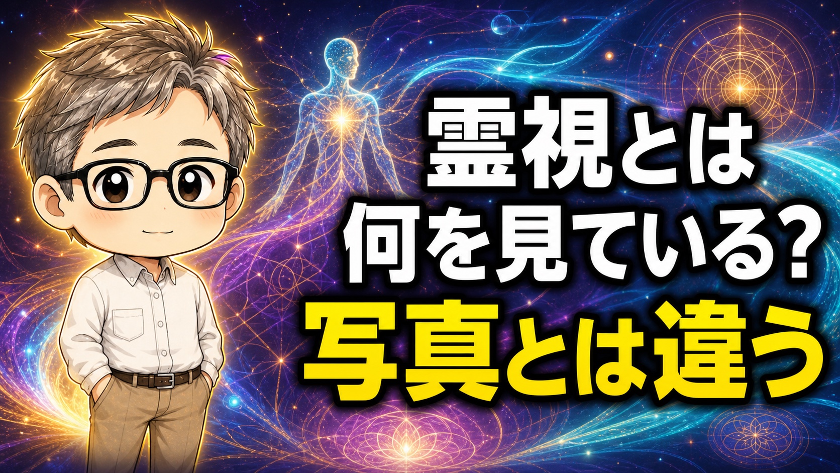 霊視とは何を見ているのか｜写真のように見えない理由