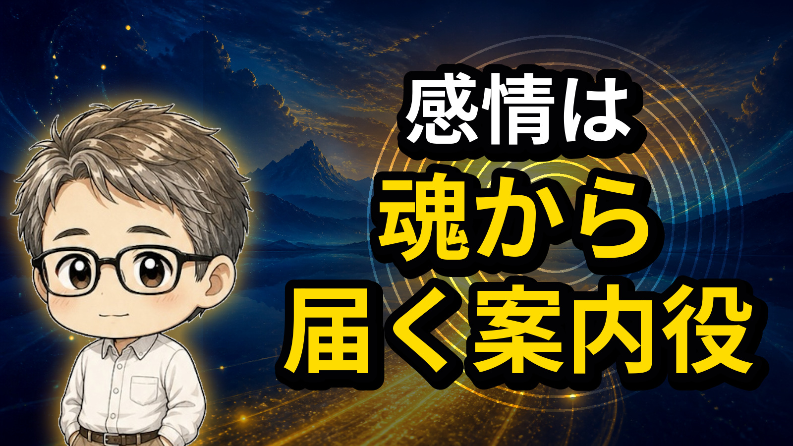 感情は魂から届く案内役