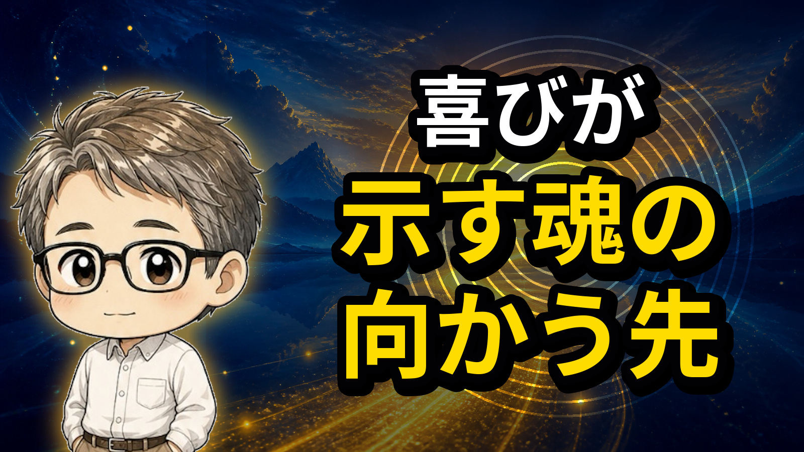喜びが示す魂の向かう先