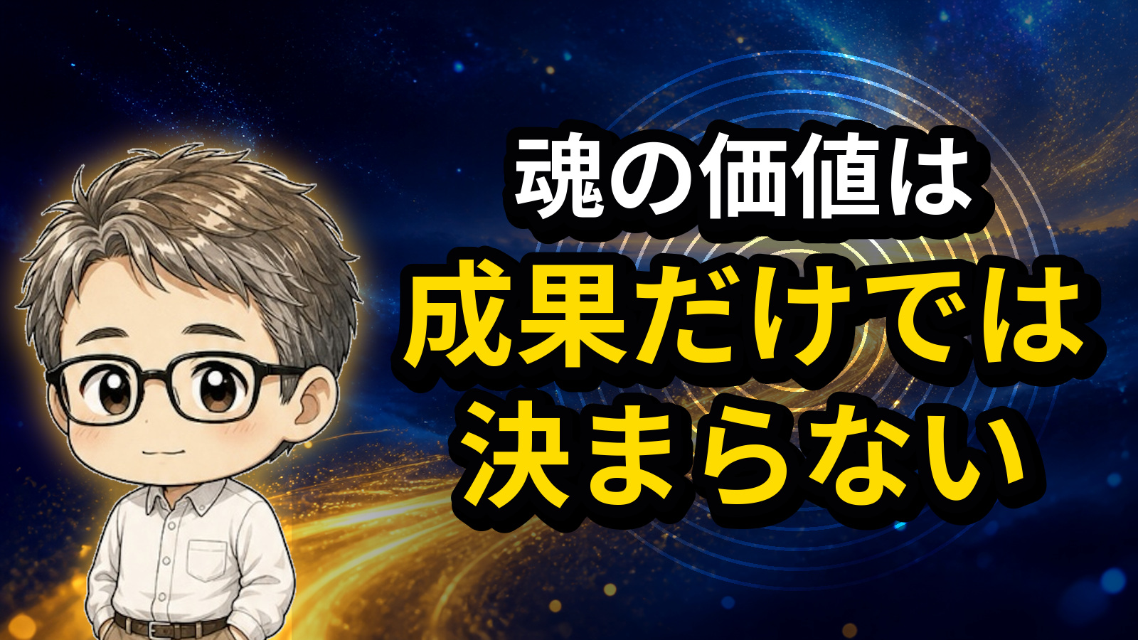 魂の価値は成果だけでは決まらない